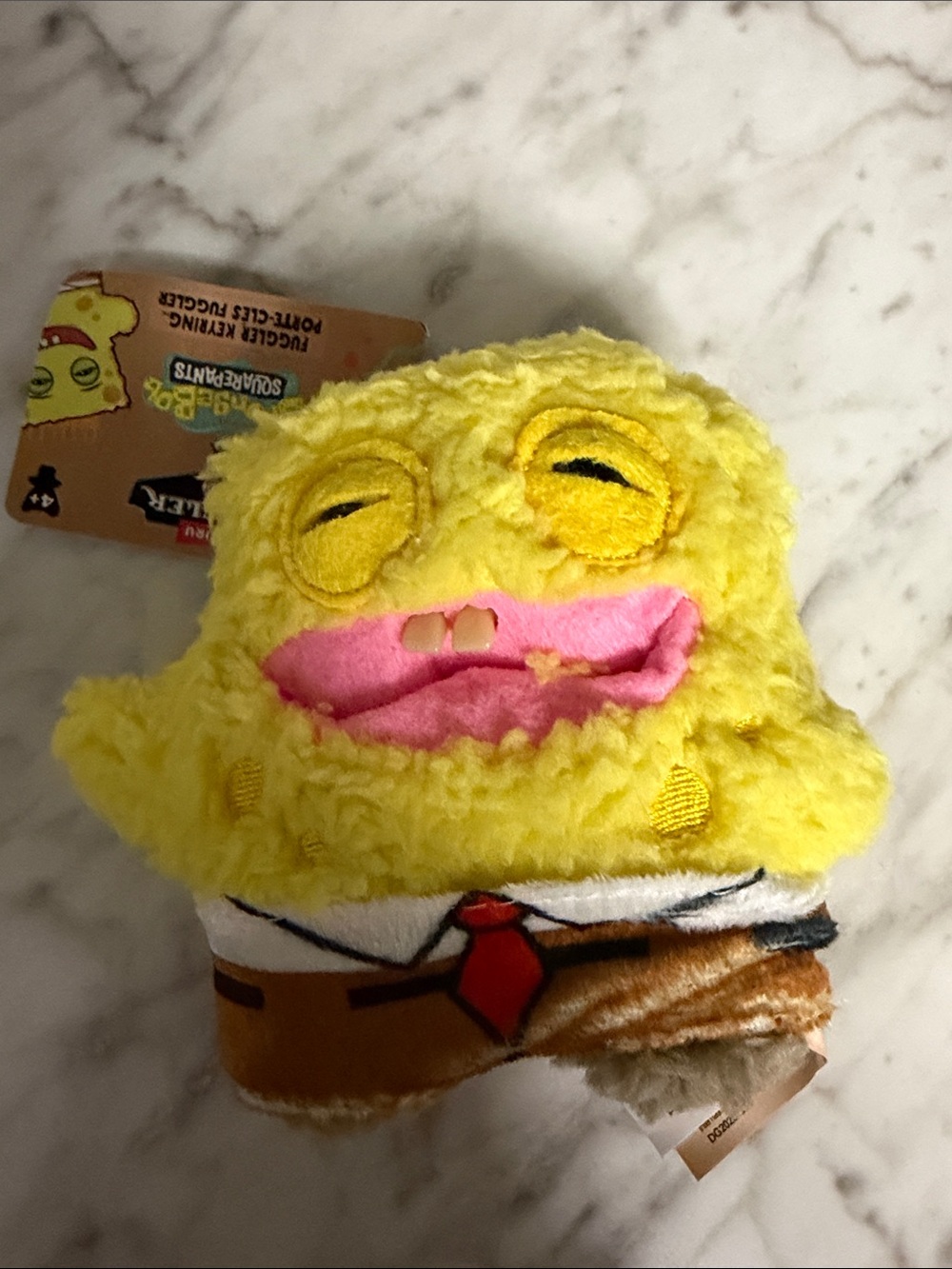 NWT Juggler SpongeBob Inspired Yellow Plush